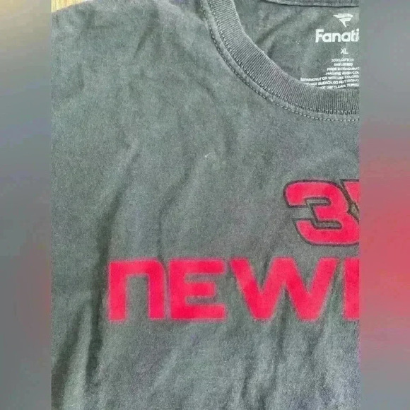 Fanatics Ryan Newman Richard Childress Racing #31 Long Sleeve Shirt Gray Red XL - Picture 5 of 9